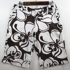 Manhattan Chino New York & Co Floral Bermuda Short